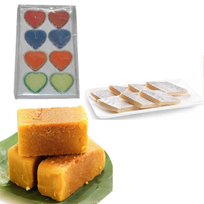 "Sweets and Diyas - code 10 - Click here to View more details about this Product